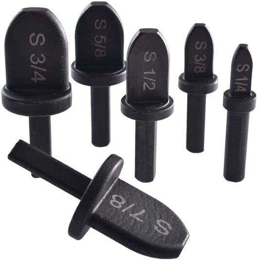 6Pcs Copper Tube Expander Drill Bit for Air Conditioner Repair